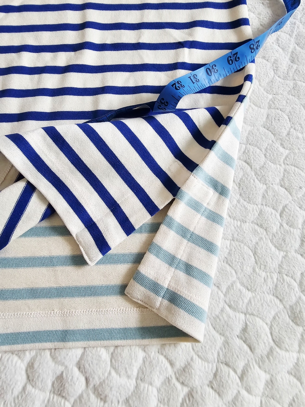 New Boden Women's Multi-Stripe Long Sleeve Top - Blue/Red/Yellow - Picture 7 of 9